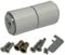 White Bi-fold Door Magnets Hold Back Catch Magnet Folding Doors Holder Round 65mm Diameter High Quality