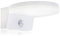 HUBER LED Wandlampe mit Bewegungsmelder 140° 15W, 2300lm I IP54 geschützte LED Außenleuchte mit Bewegungssensor I Wandleuchte innen, Disk, weiß
