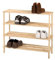 Urban Living Wood & CO Schuhregal, 4 Ebenen, 74 x 26 x 68 cm