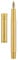 Hongdian 1861 Brass Fountain Pen Long Blade Nib, Classic Design Smooth Writing Pen with Converter and Metal Pen Case Set