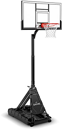 Spalding Momentous EZ Assembly 54 H-Frame Acrylic Portable Basketball Hoop