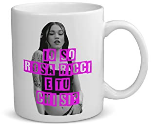Bughyprint TAZZA MUG MARE FUORI FICTION CE STA O MAR FOR IO SO ROSA RICCI