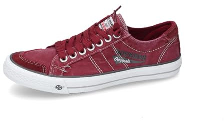 Dockers by Gerli Zapatillas Bajas para Hombre, Rojo Oscuro, 47.5/48 EU
