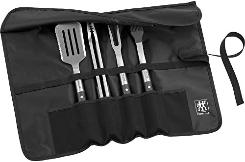 ZWILLING BBQ+ Grillwerkzeug-Set, 5-teilig, schwarz