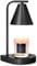 Lumiflo Candle Warmer - Dimmable Electric Candle Melter for Scented Wax Melt (Black)