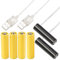 2 adaptateurs USB avec piles factices AA pour alimentation continue [revolt]