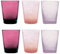 Memento Set 6 bicchieri acqua in pasta di vetro 300cc (Princess)
