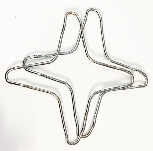 Reduzierstück für Gasherd aus Stahl A Durchmesser 14 cm, 2 Stück