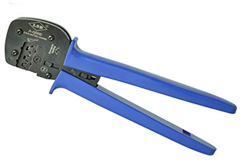 Abisolierzange/-schneider/-crimpzange Crimpzange zum Crimpen von nicht isolierten Klemmen 1-10mm² Handcrimpzange für Abisolieren elektrischer Drähte und für Schneiden von Kabeln