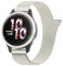 Oumida Bracelet pour Fossil Femme Gen 6/Fossil Femme Gen 5E, 18mm bracelet acier inoxydable pour Vivoactive 4S/Venu 2S/Venu 3S/Vivomove 3S, Lumière stellaire