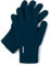 VIVISENCE Damen Winter Handschuhe Mit Klassische Breitem Strickbündchen Gemütlich Stilvolle Hergestellt Aus Warmes Und Weiches Wollgarn Perfekt Für Kalte Wintertage Herbst, Dunkelblau,Einheitsgröße
