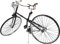 HUAOSN Retro Mini Fahrrad Im Maßstab 1:10, Abnehmbares Metall Gummi Tiny Bike, Finger Bike Modellierspielzeug für Schreibtisch, Büro, Bücherregal