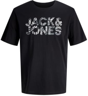 JACK & JONES Herren Jjejeff Logo Tee Ss Sn