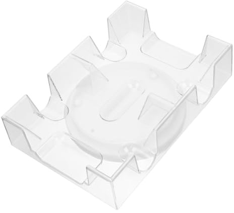 YARNOW Porte-Cartes à Jouer Rotatif avec Plateau Support Pratique pour Cartes pour Jeux De Société à Et Bureau