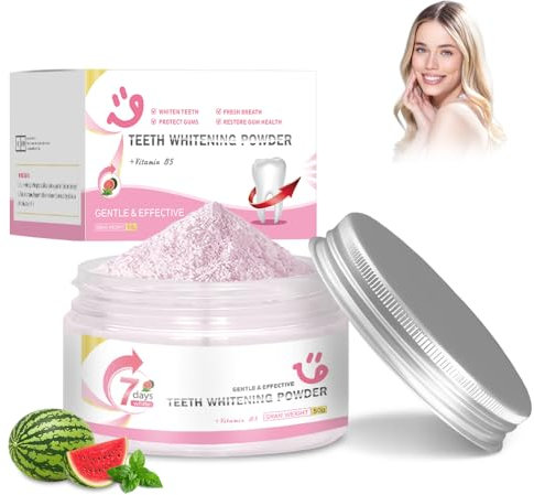 Blanqueador Dental Profesional,Blanqueamiento Dental,Eficaz para Fortalecer Dientes y Encías,Blanqueamiento de Larga Duración,Eliminación Profunda de Manchas,Suave para Dientes Sensibles