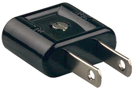 BACHMANN USA Prise 2 pôles, Non polarisée Duroplast, Fiche Electrique, Embout Prise