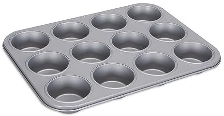 Staedter - we love baking Serie - Backblech für Muffin oder Cupcake - hochwertige Antihaftbeschichtung - 35 x 27 cm
