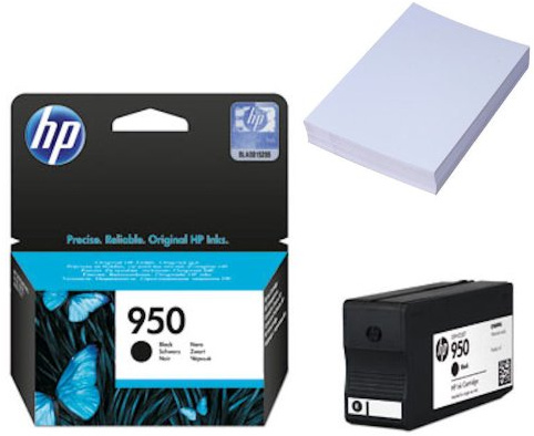 HP 1x Original Tintenpatrone Hewlett Packard Officejet PRO 8100 Eprinter 950 HP950 CN049AE