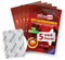 THERMOPAD Rückenwärmer – DAS ORIGINAL: 5 x Wärmepads für 12 Stunden Wärme I Sofort einsatzbereite Pads I Extra warme Wärmekissen-Pads, auch geeignet als Nackenwärmer, Schulterwärmer & Nierenwärmer