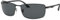 Ray-Ban Unisex Mod. 3498 Sonnenbrille, Schwarz (Gestell: Schwarz, Gläser: Grün Klassisch 002/71), X-Large (Herstellergröße: 61)