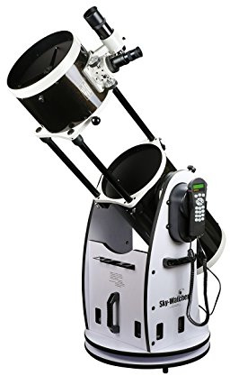 SkyWatcher Flextube 250 SynScan Dobsonian 10-inch Collapsible Computerized GoTo Large Aperture Telescope, White, (S11810)