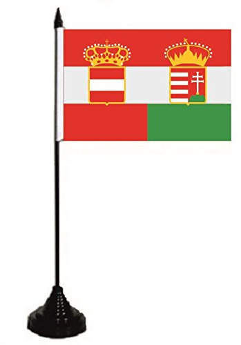 U24 Table Drapeau Autriche drapeau Drapeau de Commerce Hongrie de Drapeau 10 x 15 cm