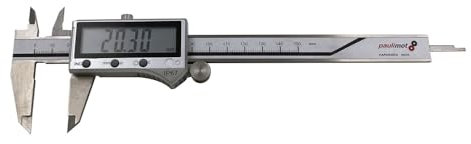 PAULIMOT Messschieber digital 0-150 mm, rostfrei INOX, IP67