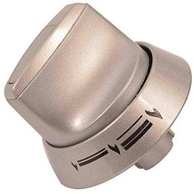sparefixd Gas Hob Silver Control Knob Switch Dial for Cannon Cooker