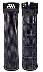 All Mountain Style Fahrradgriffe Berm Grip Model | Fahrradlenkergriffe Lenker Handgriffe MTB | 135 mm - 100 g | Feste und leichte Befestigung der Griffe am Fahrradlenker | Ideales MTB-Zubehör