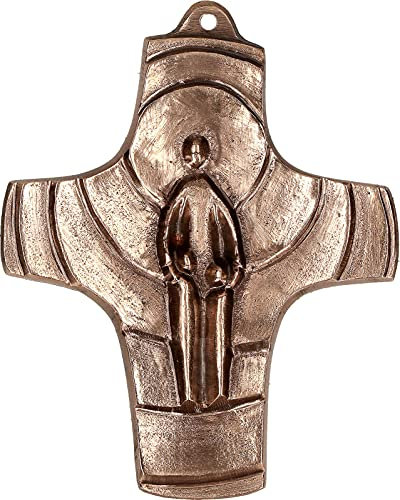 Komunionkreuz Bronze ca. 9cm