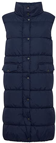 b.young - BYBOMINA WAISTCOAT 2 - Steppweste - 20810086, Größe:40, Farbe:Peacoat (193920)