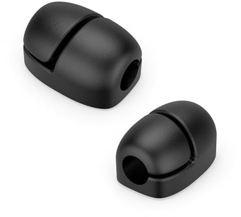 Desire2 Cable Nuggets Selbstklebende Kabelclips für Home Office Organisation, Schreibtisch-Organizer für Kabelmanagement von USB-Kabeln, Ladekabeln, Netzkabeln und anderem PC-Zubehör, 10 Stück