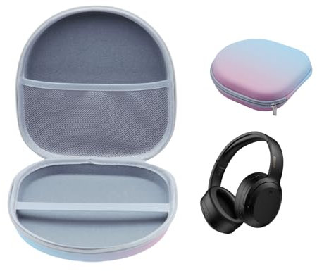 Funda rígida de EVA para Auriculares Edifier W830NB/W820NB Plus, Funda rígida de Transporte Compatible con Auriculares y Accesorios W830NB, a Prueba de caídas y Resistente al Desgaste
