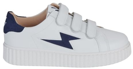 VANESSA WU Vicky Baskets Mode Femme Blanc 39