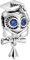 TCZNAF Wise Owl Graduation Charm 2024 Schulabschluss Charms-Anhänger kompatibel für Europäische Armbänder Halsketten Graduation Gift