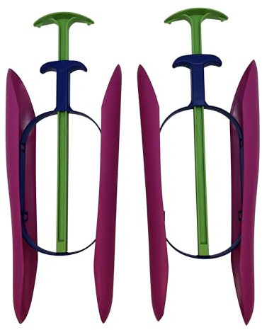 DELFA Stiefelformer 1 Paar - mit innovativem Sensomatic Federelement - Stiefelspanner - Länge 35 cm - Schaftformer