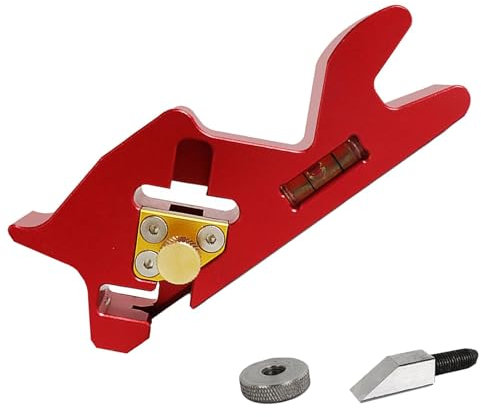 LearnLyrics Handfasenhobelwerkzeug Abkanthobelmaschine 45° Schrägschnitthobelmaschine | Schrägschnitt-Werkzeug für Holzbearbeitung | 45° abgeschrägte Kante Winkelplatte für Holzbearbeitung, für die