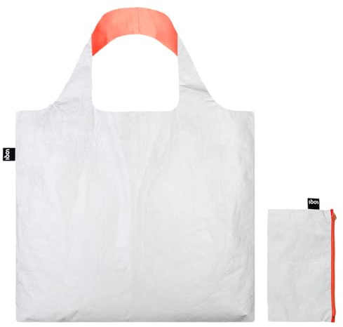 LOQI TYVEK Neon Dark Orange Bag