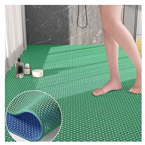 Tappetino antiscivolo di drenaggio per pavimenti commerciali in plastica per area bagnata tappetino da bagno per WC doccia piscina impermeabile per esterni interni scavi tappeto 80 cm larghezza