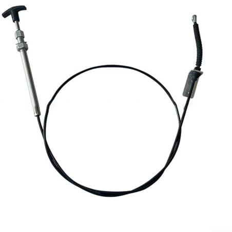 Zoegneer 1 câble d'entrée de contrôle du bec pour câble de déflecteur de goulotte - Câble de changement de vitesse AM134404 pour tondeuse à gazon, balayeuse à neige