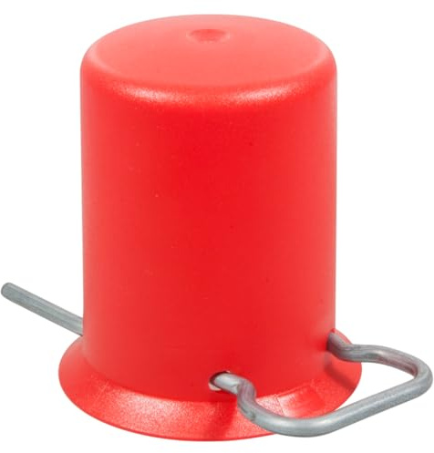 COWIK Schutzkappe rot für 3, 5, 11 kg Propangasflasche, Flaschenkappe, Gasflaschenkappe