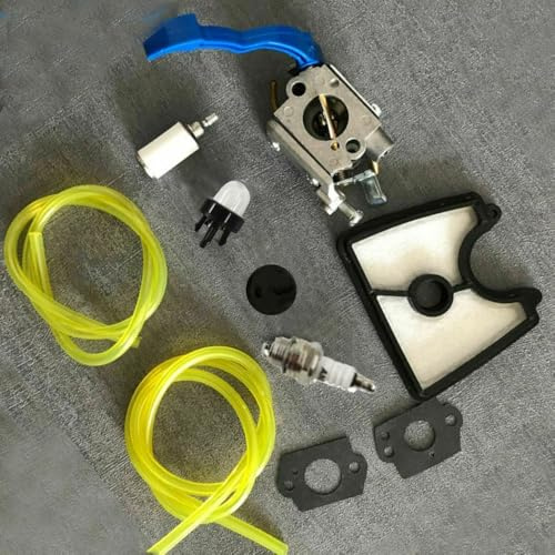 KIT CARBURATORE CON GUARNIZIONE TUBO CARBURANTE E FILTRO ARIA PER Husqvarna 125BV/125B/125BX Per Soffiatore Foglie