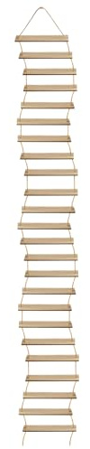 Gnomo Scala Di Corda,1M Scaletta In Miniatura, Accessori per Gnomi, Porta degli Elfi di Natale, Accessori Casa delle Bambole, Per Porte Di Gnomi Pavimenti Armadi Decorazioni Natalizie