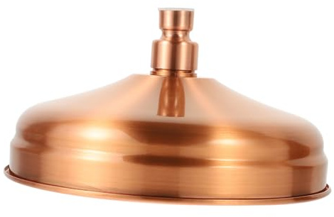 ARTIBETTER Soffione Doccia Antico in Rame con Ugelli in Silicone Soffione Sprinkler per Bagno Facile da Installare Design Elegante in Rame Antico Doccia Confortevole e Risparmio Idrico