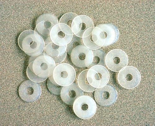 cyclingcolors 20x rondelle Souple en Plastique pour capiton de Matelas, sommier, lit, Meuble, entretoise, 20mm