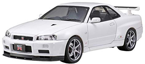 TAMIYA Nissan Skyline GT-R R34 V-Spec II - Modellino in scala 1:24, 24258