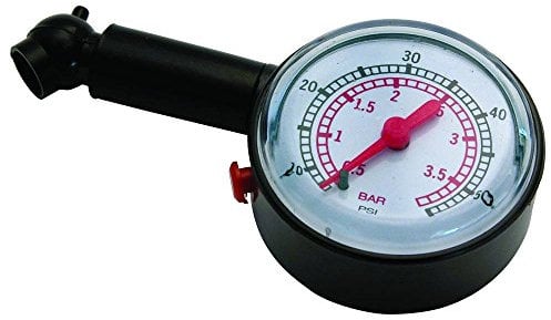 Carpoint Manomètre Analogique pour Pneus, Noir