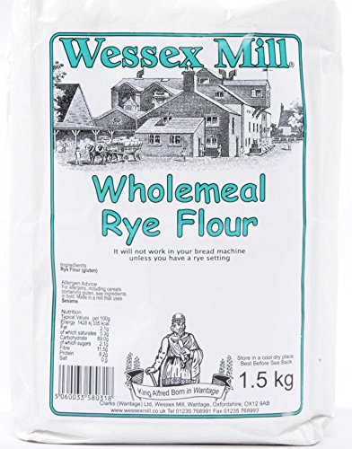 Wessex Mill Flours (Wessex Mill Wholemeal Rye Flour 2x1.5kg Pack) | Pantry product with practical pack format and a clear cooking or flavour role.