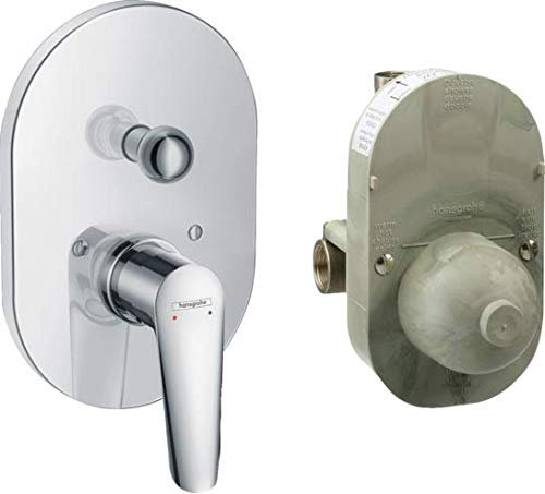 Hansgrohe Logis E Einhebelmischer für Wanneneinbau Chrom 71408000