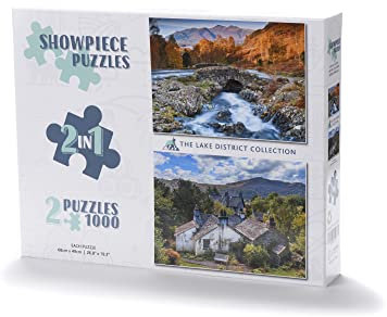 Showpiece Puzzles 2 x 1000 Piece Collection (Lake District)